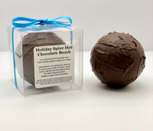 Load image into Gallery viewer, Holiday Spice Hot Chocolate Bomb
